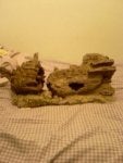 Wood Artifact Beige Art Landscape